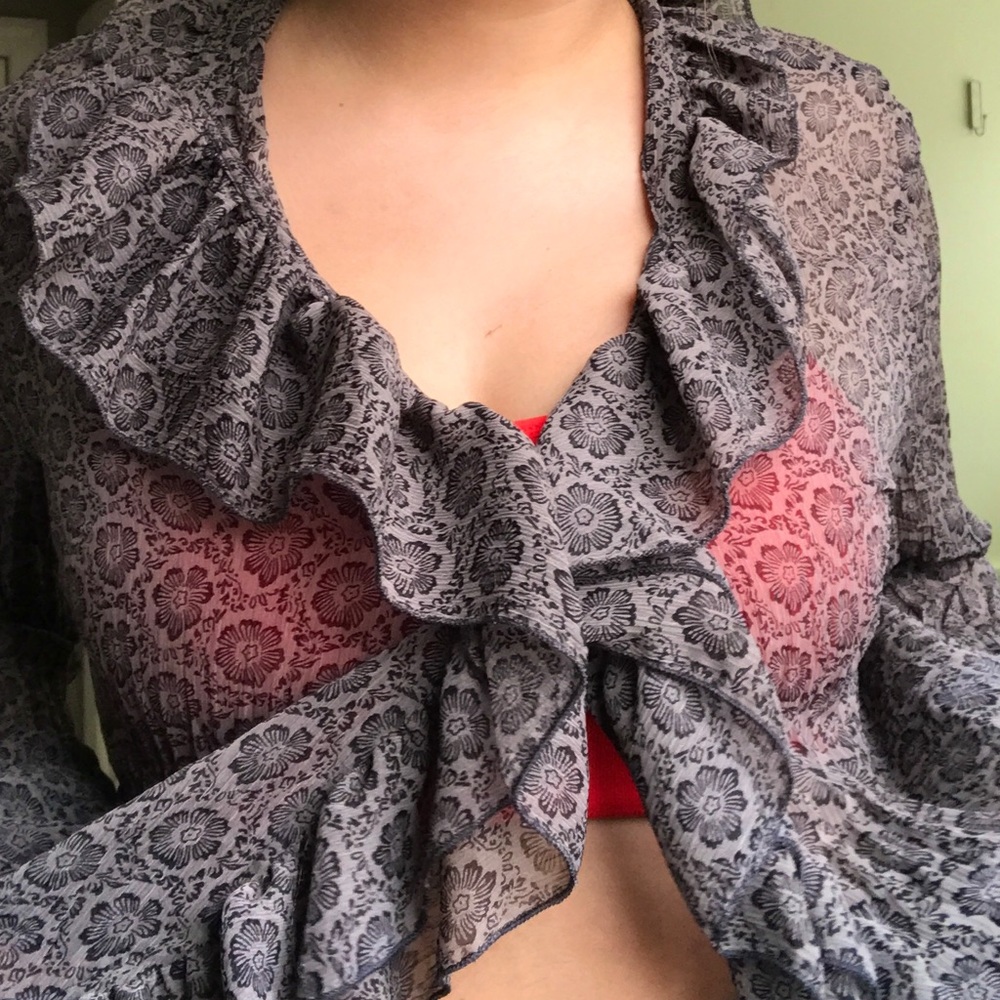 ruffle blouse - Picture 3 of 4